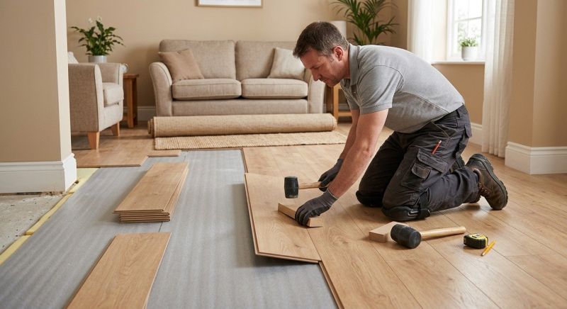 Laminate Floor Installation in Robertson County, TN