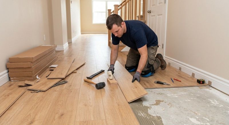 Laminate Floor Remodeling in Sumner County, TN