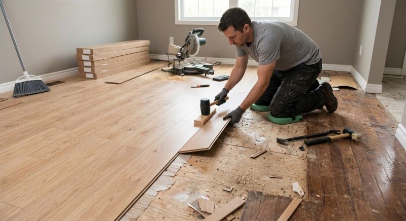 Laminate Floor Replacement in Lebanon, TN