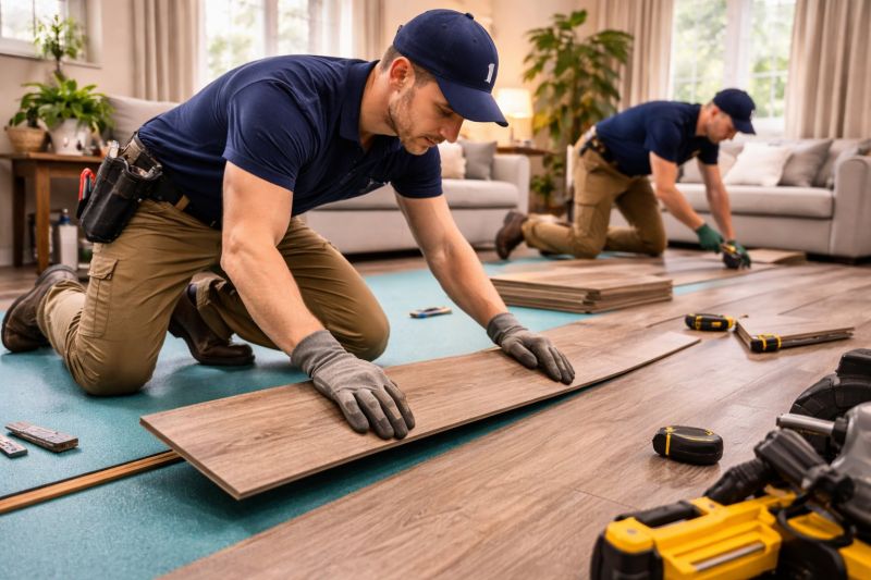 Laminate Floor Replacement in Old Hickory, TN