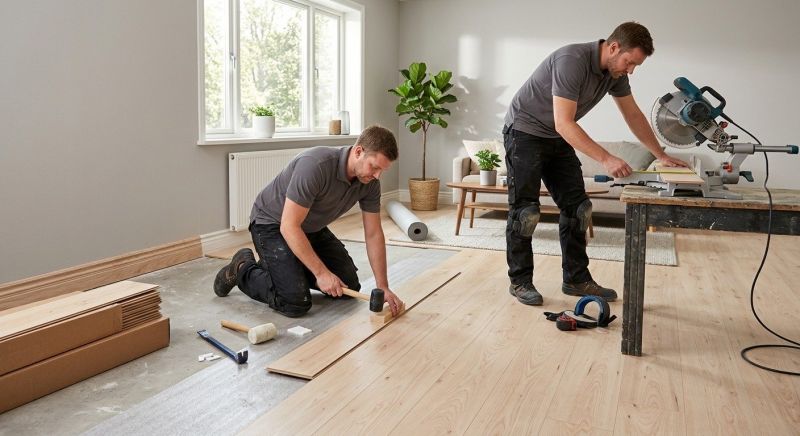 Laminate Wood Installation in Sumner County, TN