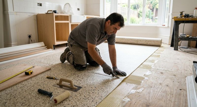 Linoleum Floor Installation in Robertson County, TN