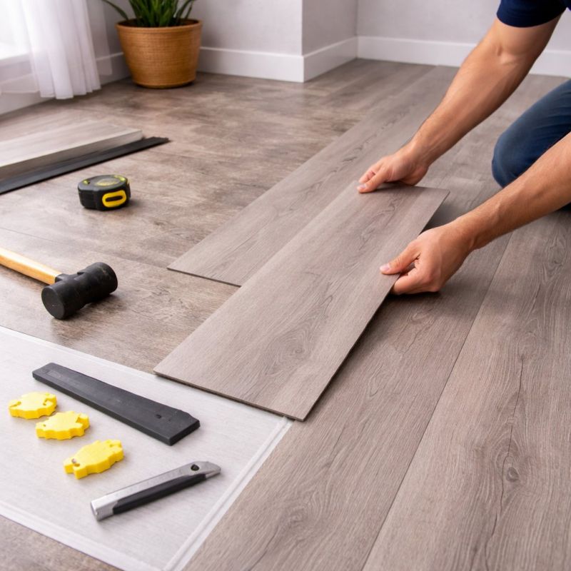 Luxury Vinyl Tile Installation in Hermitage, TN