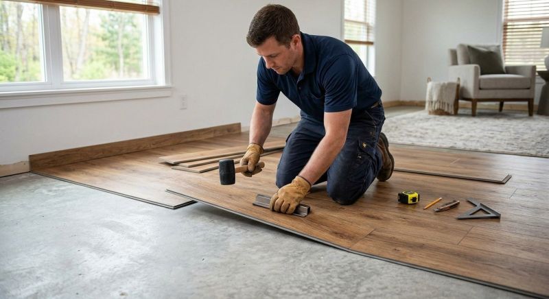 Luxury Vinyl Tile Installation in Portland, TN