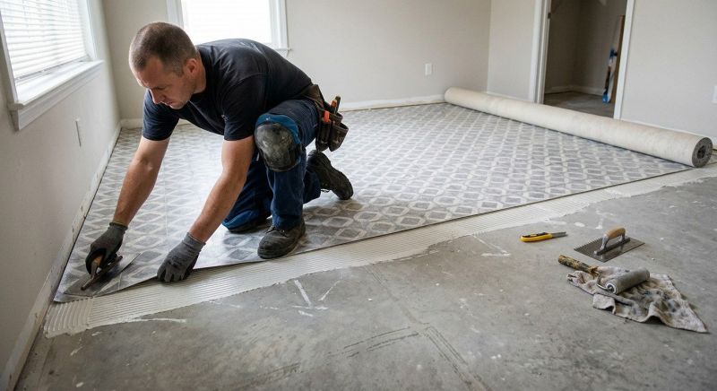 Sheet Flooring Installation in Hendersonville, TN