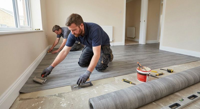 Sheet Linoleum Installation in Lebanon, TN