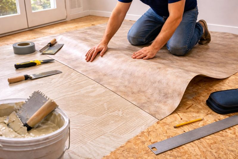 Sheet Vinyl Installation in Madison, TN