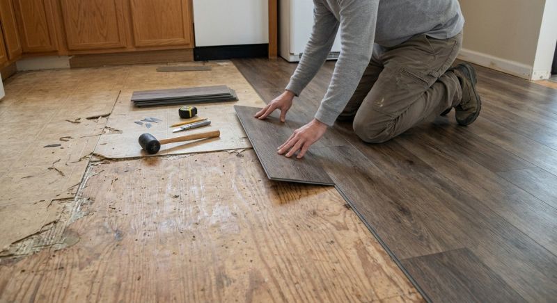 Vinyl Flooring Installation in Castalian Springs, TN