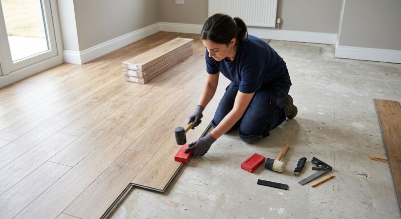 Vinyl Plank Floor Installation in Sumner County, TN
