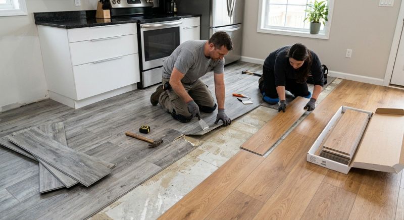 Vinyl Tile Replacement in Sumner County, TN