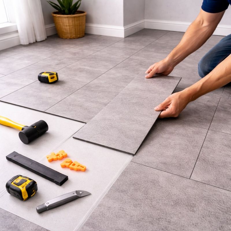 Vinyl Tile Replacement in Sumner County, TN